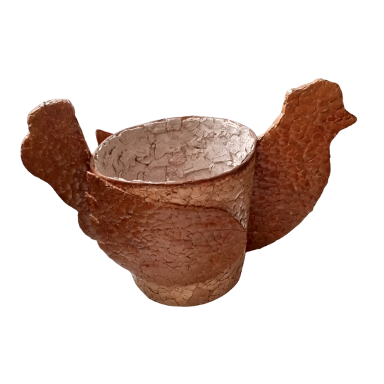 Porta huevos - forma gallina