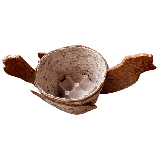 Porta huevos - forma gallina